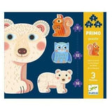 Set Puzzle-uri evolutive Djeco animale