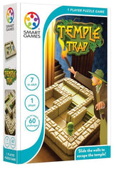 Smart Games - Temple Trap, joc de logica cu 60 de provocari, 7+ ani