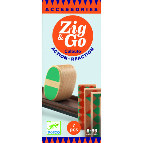 Zig & Go - Culbuto, Rampa set 7 piese, Djeco