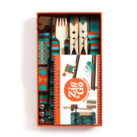 Zig & Go - Fork, Furculita set 14 piese, Djeco