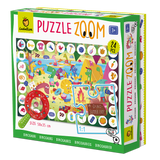 Zoom Puzzle - Dinozauri, Ludattica, 3 ani+